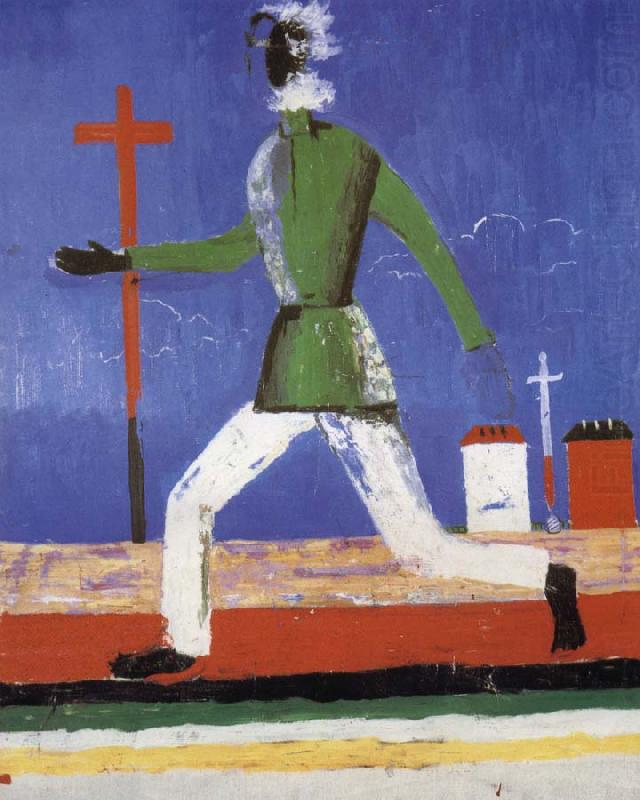 The man running, Kasimir Malevich